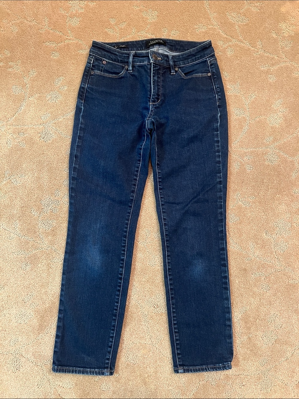 Talbots Flawless Five-Pocket Slim Ankle Jeans, 2P